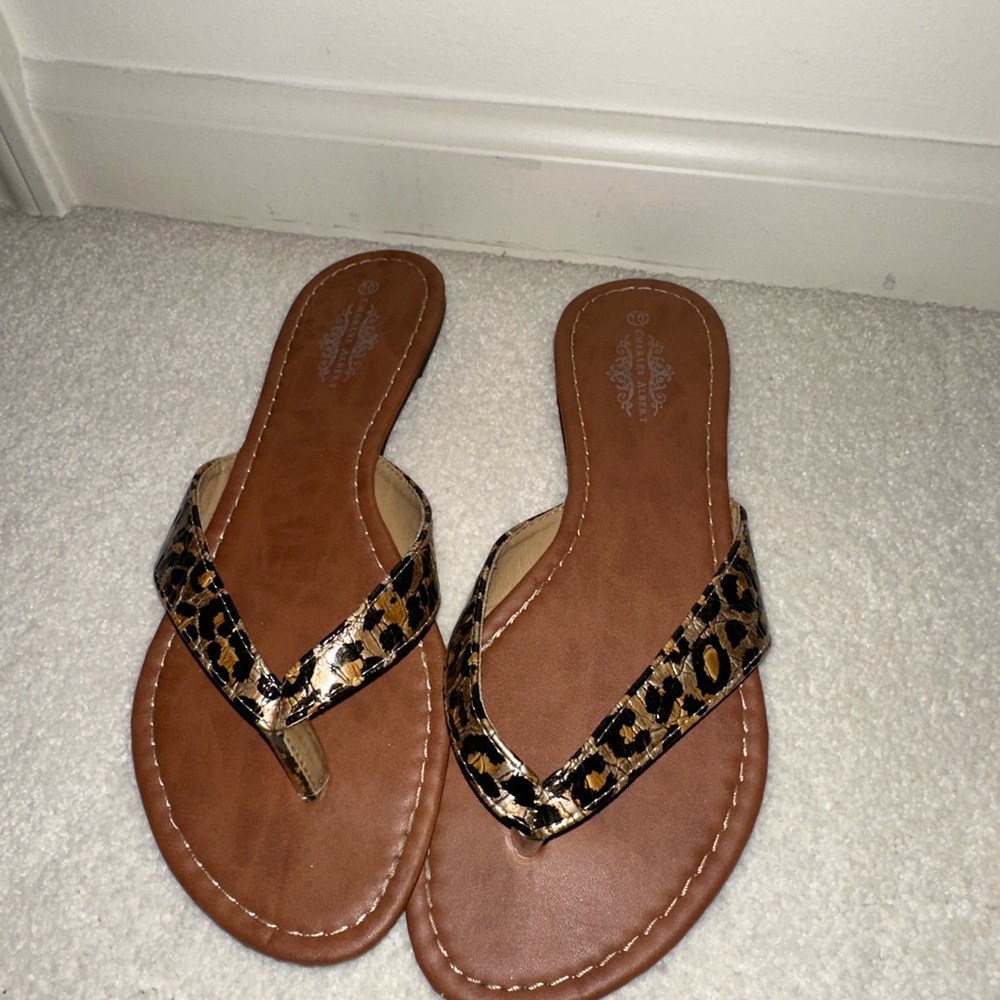 Leopard Print Women's Sandals
